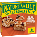 Salted Caramel Chocolate Sweet & Salty Granola Bars - On-the-Go Snack Choice