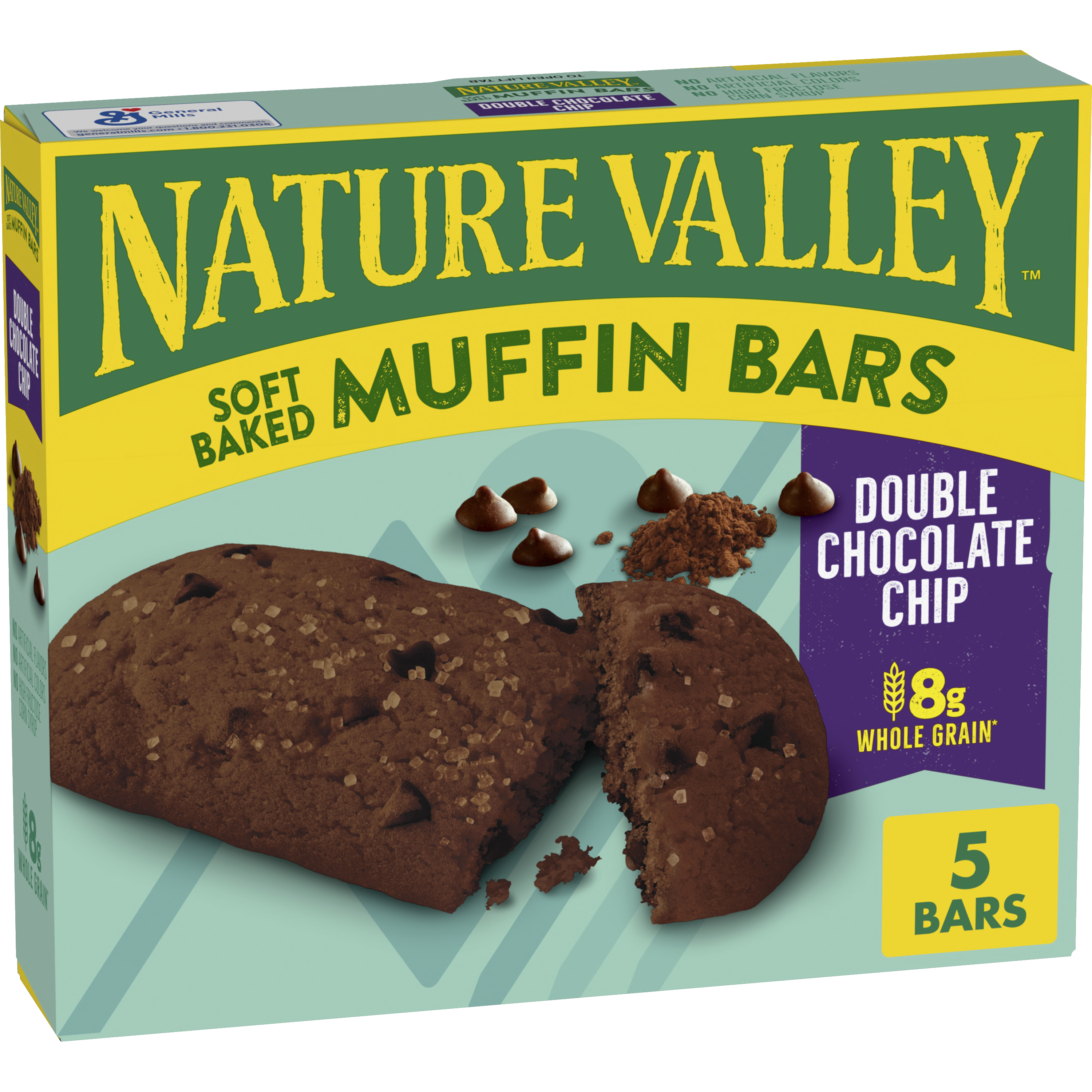 Double Chocolate Chip Soft-Baked Muffin Bar - On-the-Go Snack Choice