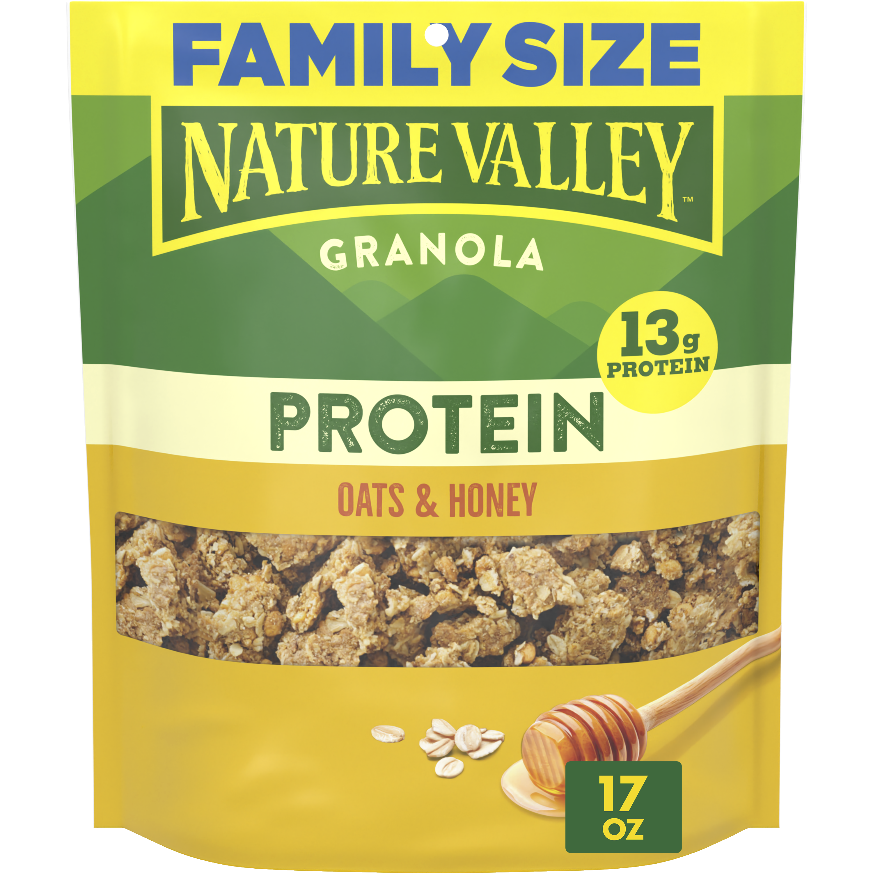 Protein Granola Oats N Honey (Family size 170z) - Daily Wellness Essential