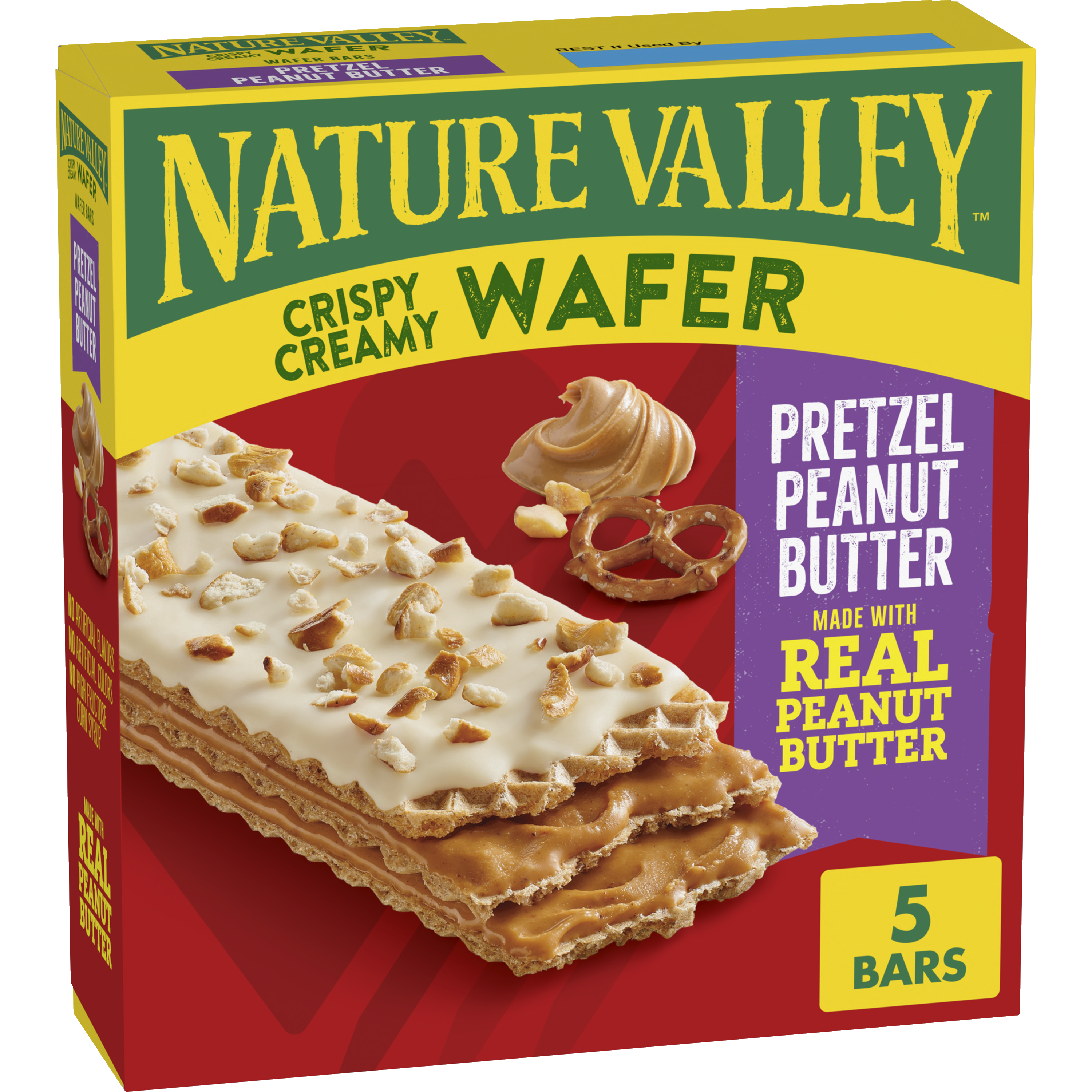 Pretzel Peanut Butter Wafer Bars - On-the-Go Snack Choice