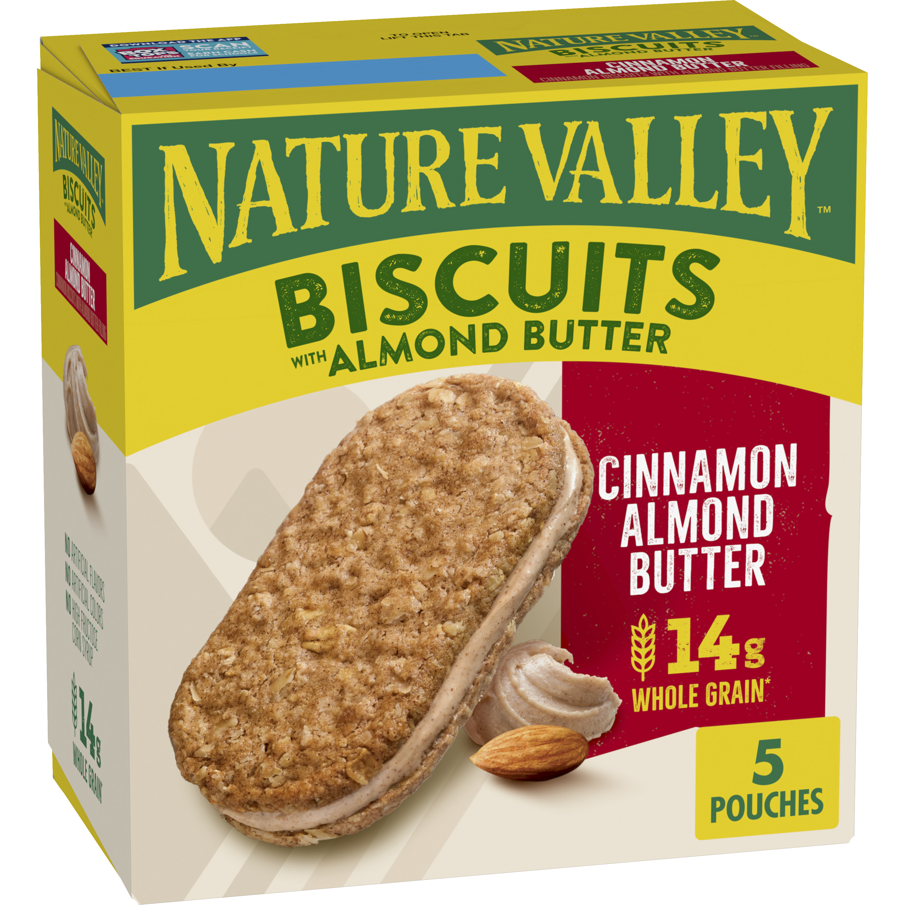 Cinnamon Almond Butter Biscuit Sandwiches - Everyday Essential