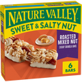 Roasted Mixed Nut Sweet & Salty Granola Bars - On-the-Go Snack Choice