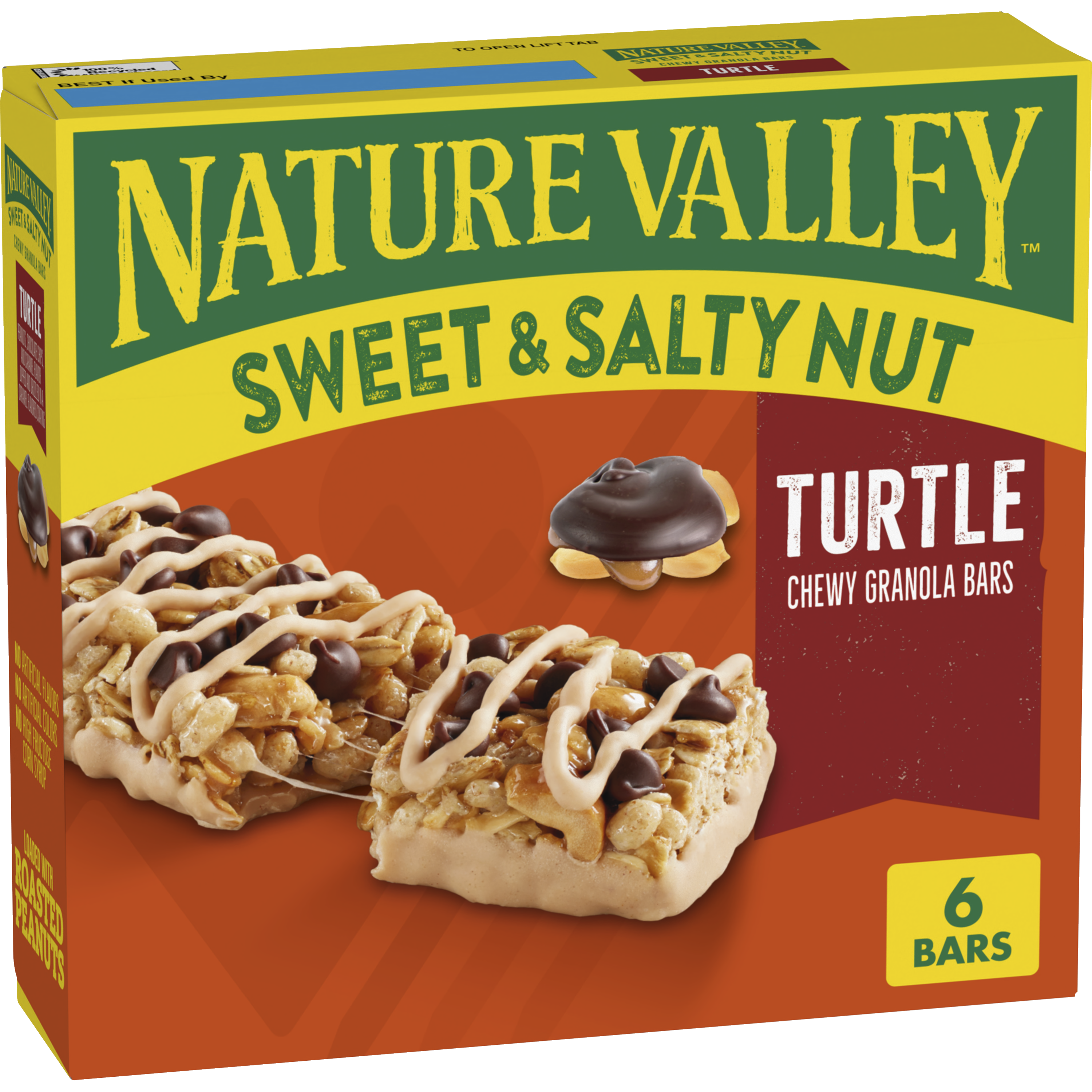 Turtle Sweet & Salty Nut Granola Bar - On-the-Go Snack Choice