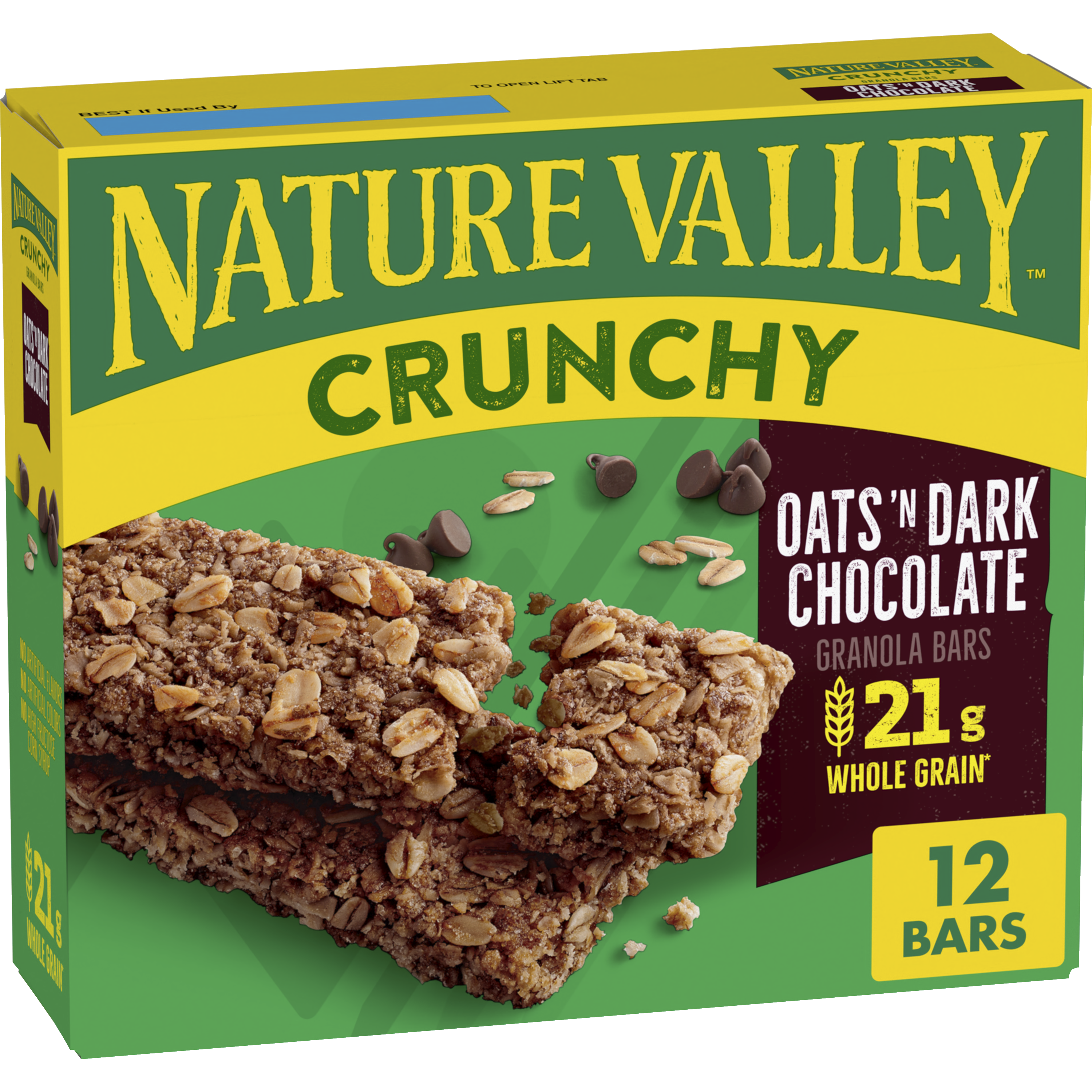 Oats ‘n Dark Chocolate Crunchy Granola Bars - On-the-Go Snack Choice