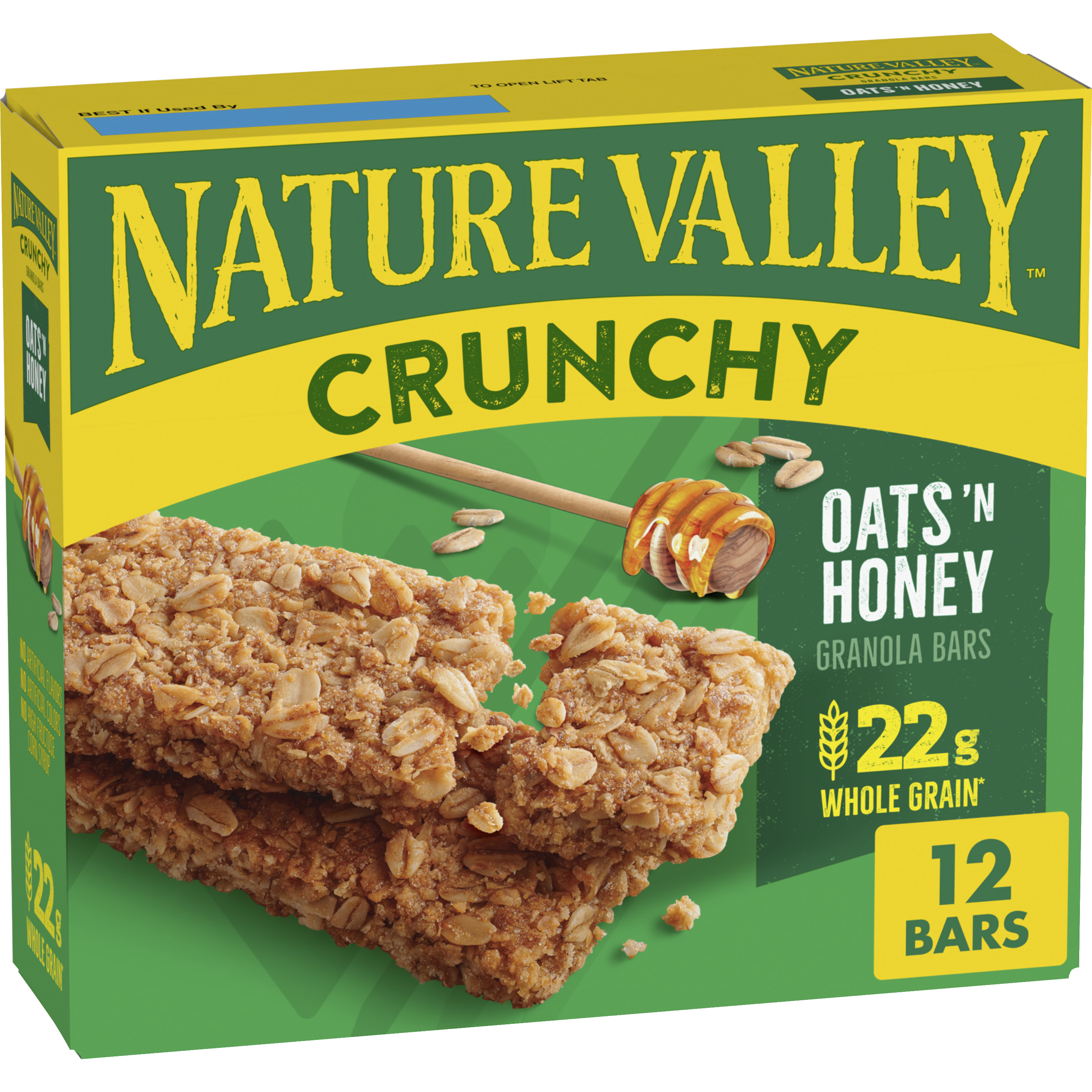 Oats ’n Honey Crunchy Granola Bars 8.94 oz - On-the-Go Snack Choice