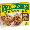 Banana Chocolate Chip Soft Baked Breakfast Bars - On-the-Go Snack Choice