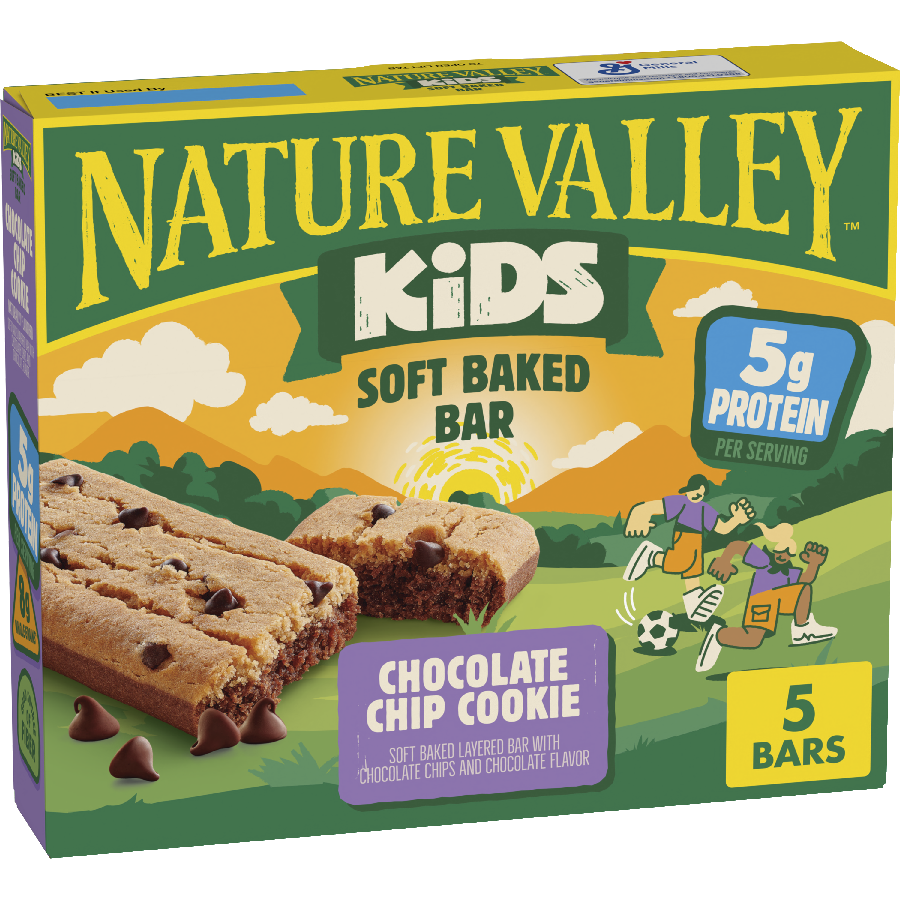 Kid Soft Baked Chocolate Chip Cookie Protein Bar - Daily Wellness Essential