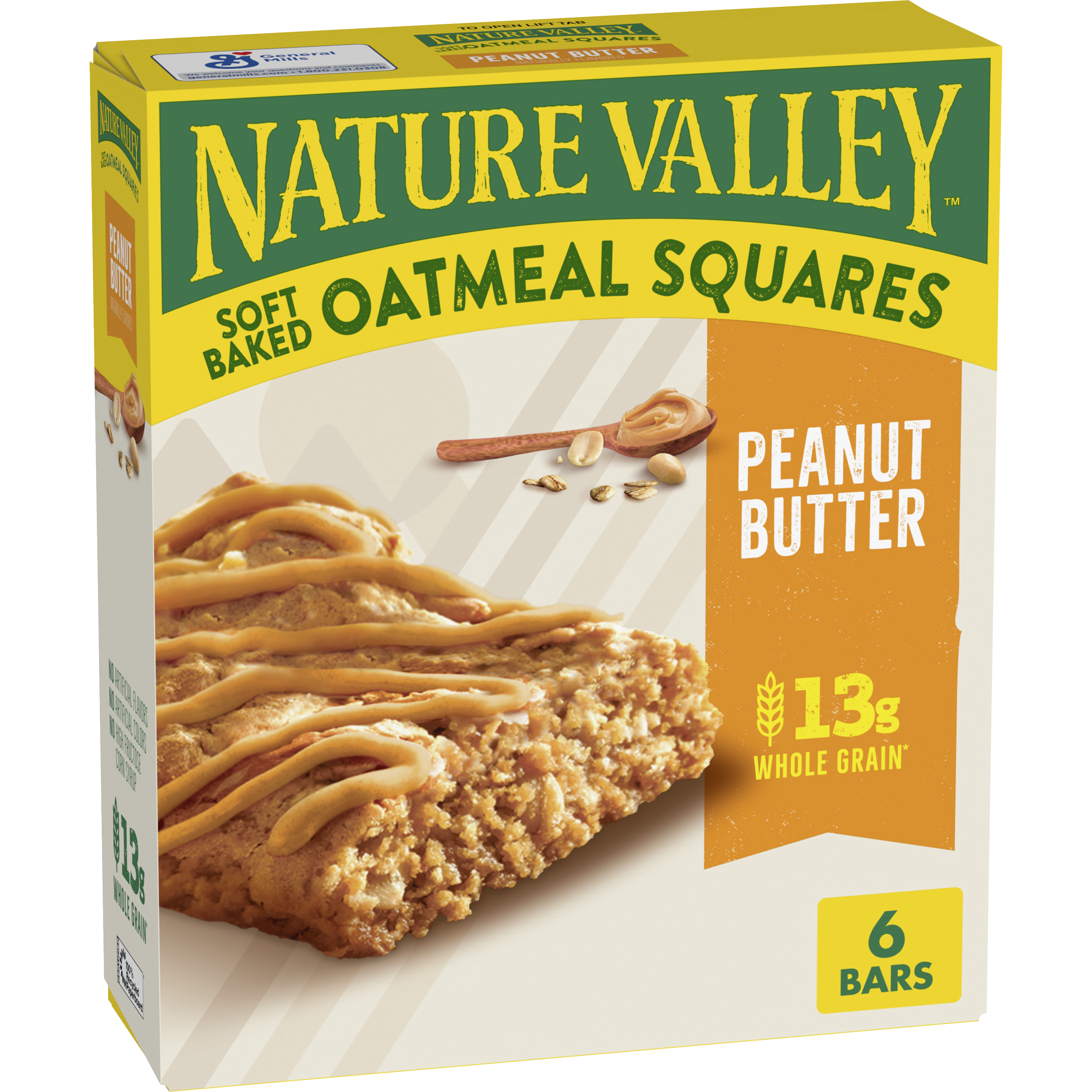 Peanut Butter Soft-baked Oatmeal Squares - On-the-Go Snack Choice