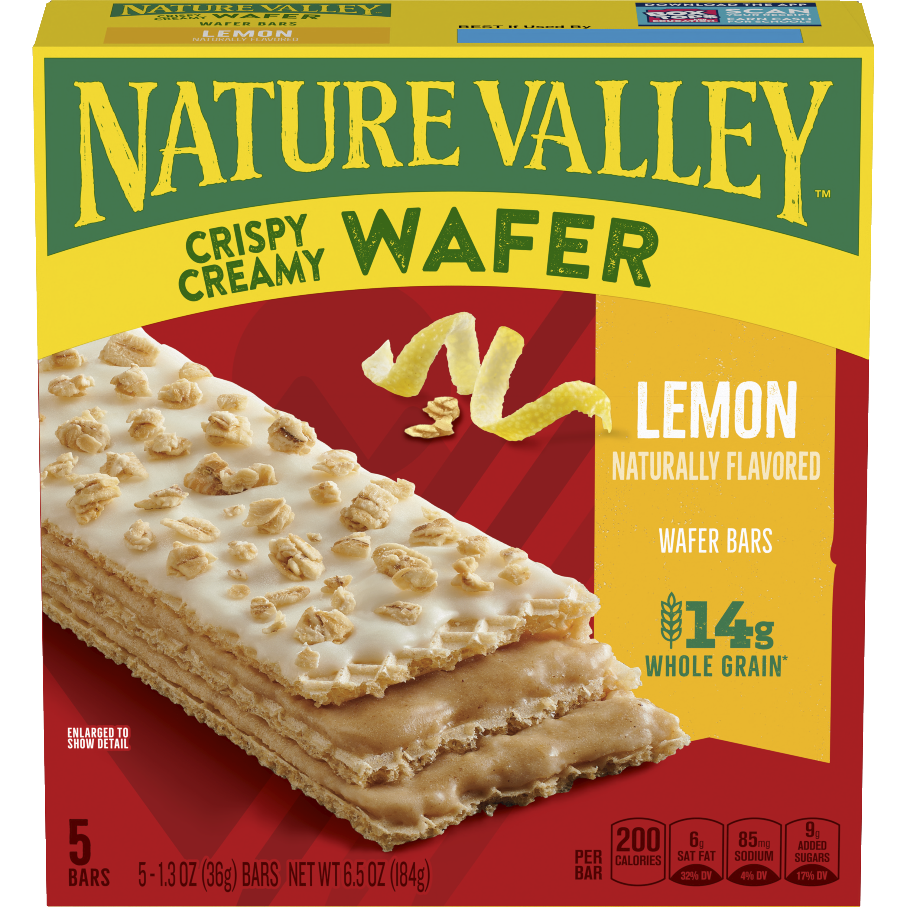 Lemon Wafer Bar - On-the-Go Snack Choice