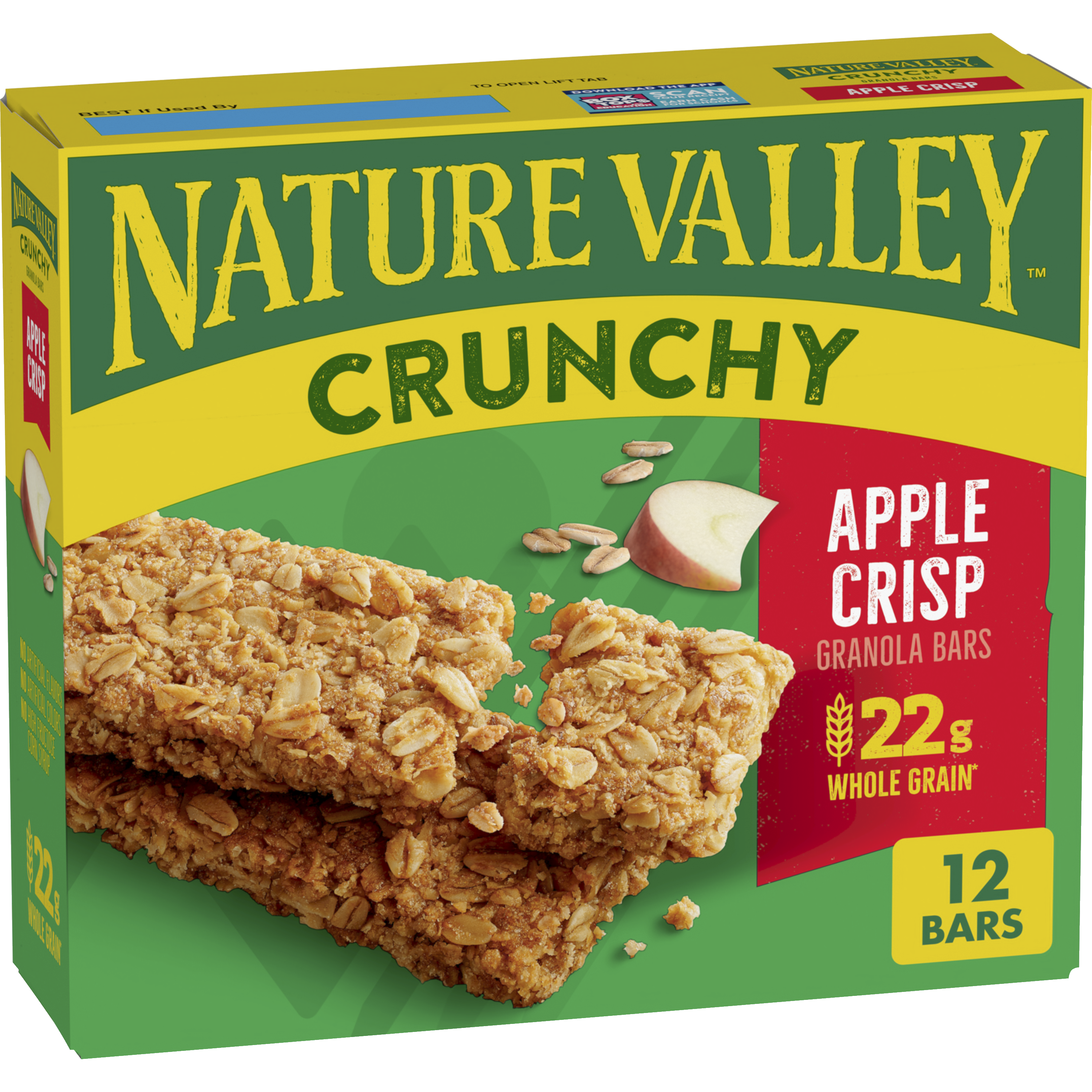 Apple Crisp Crunchy Granola Bars - On-the-Go Snack Choice