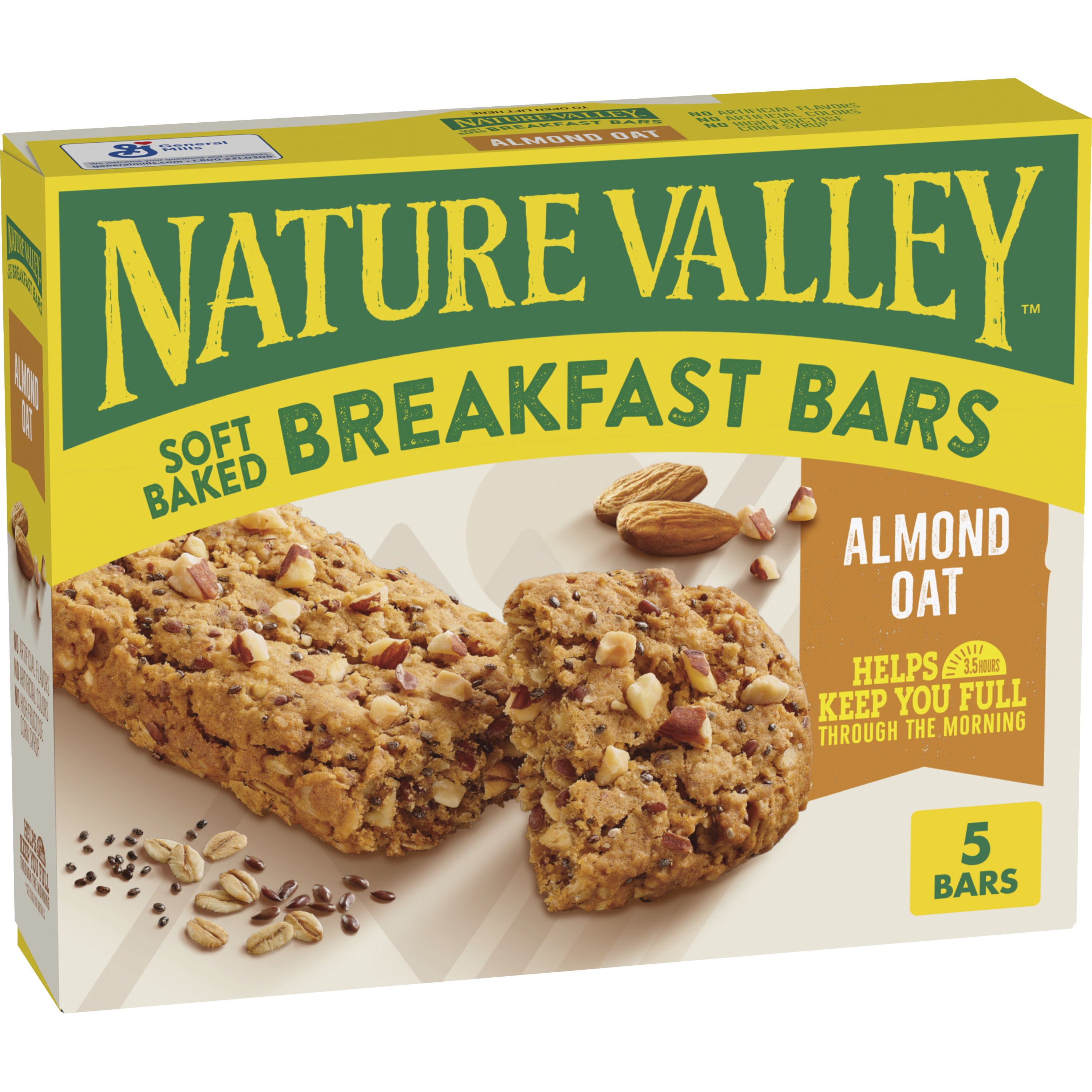 Almond Oat Breakfast Bars - On-the-Go Snack Choice