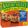 Chocolate Pretzel Nut Sweet & Salty Granola Bars - On-the-Go Snack Choice