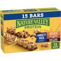 Peanut Butter Dark Chocolate Salted Caramel Nut Almond & Protein Chewy Bars Variety Pack 15ct - Daily Wellness Essential