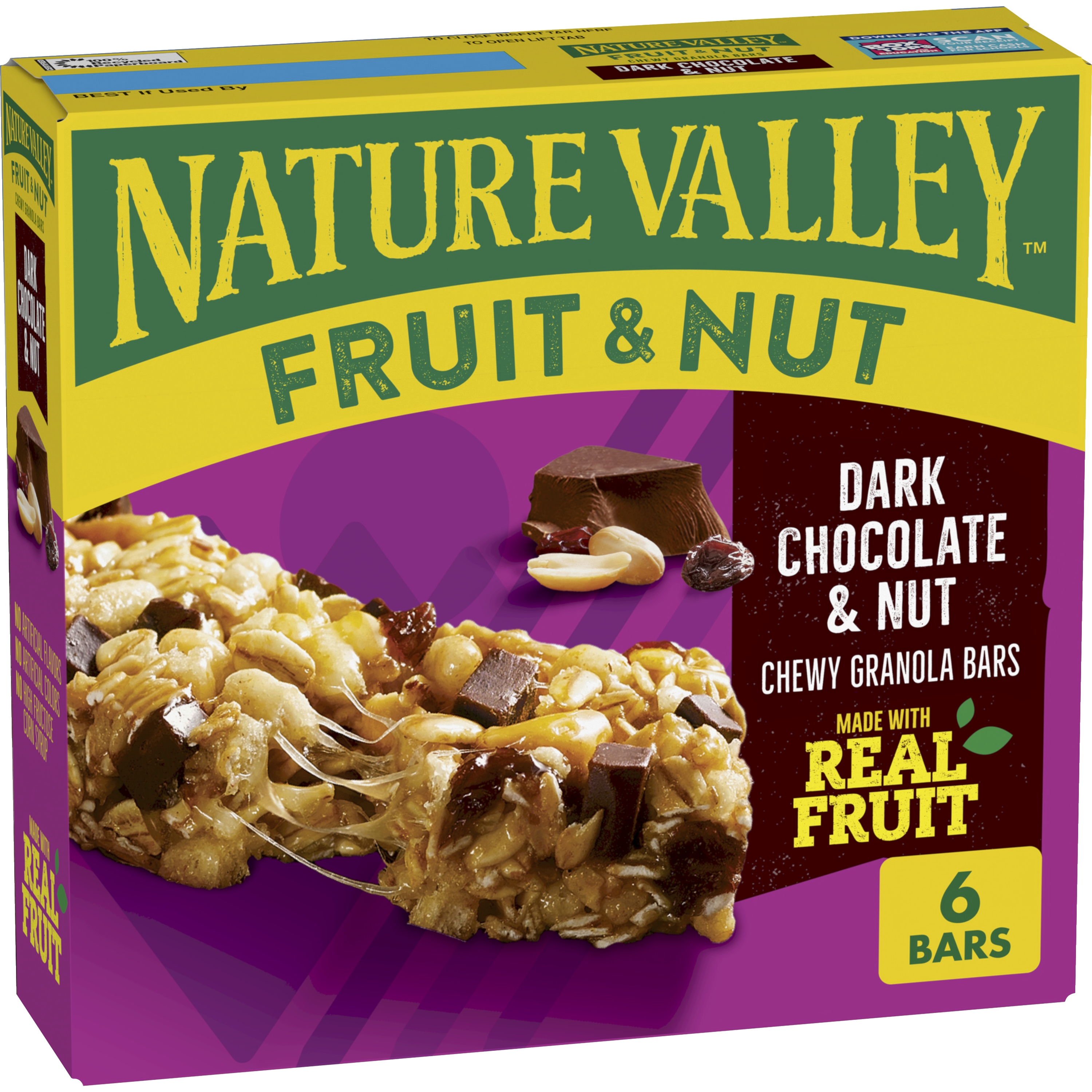 Dark Chocolate & Nut Fruit & Nut Bars - On-the-Go Snack Choice