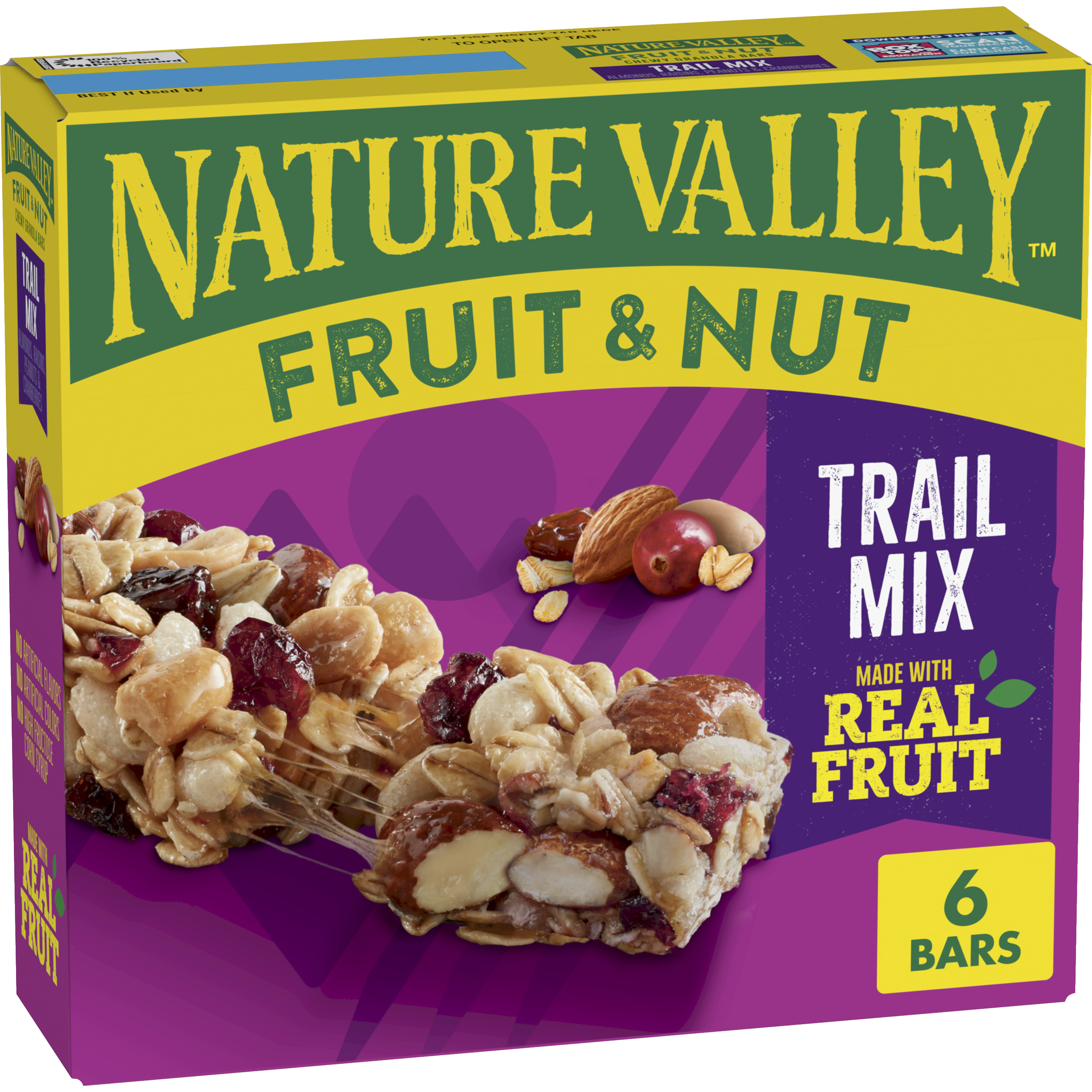 Trail Mix Fruit & Nut Bars - On-the-Go Snack Choice